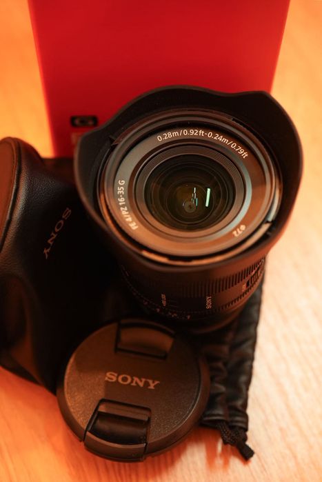 Sony FE PZ 16-35mm F4 G — Como Nova | Garantia | Caixa e Acessórios