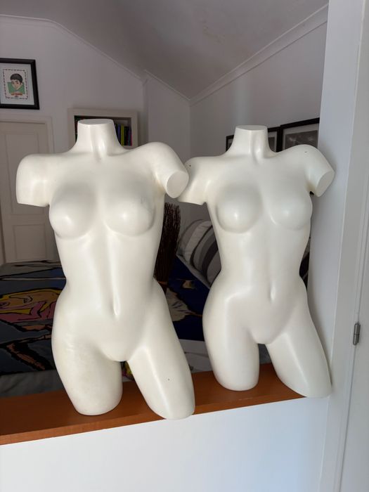 Manequim busto 2 unid