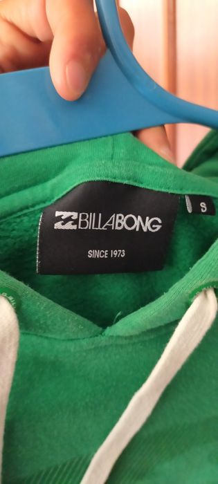 Sweat de capuz Billabong Verde