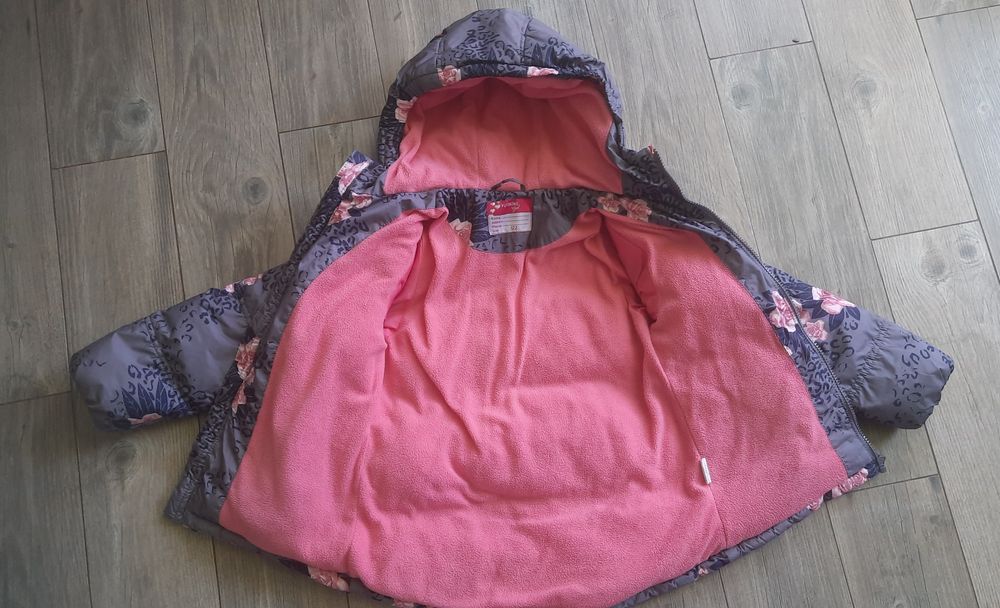 Куртки зимові та осінь-весна для дівчинки