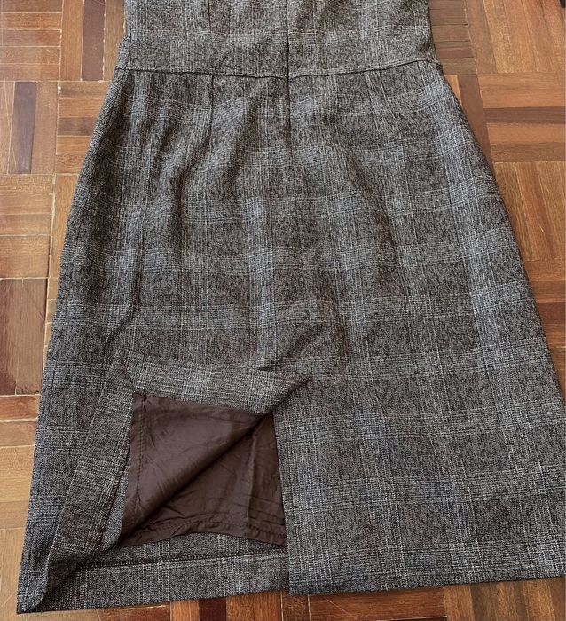 Vestido clássico estilo Tweed (Lanidor, tamanho 36)