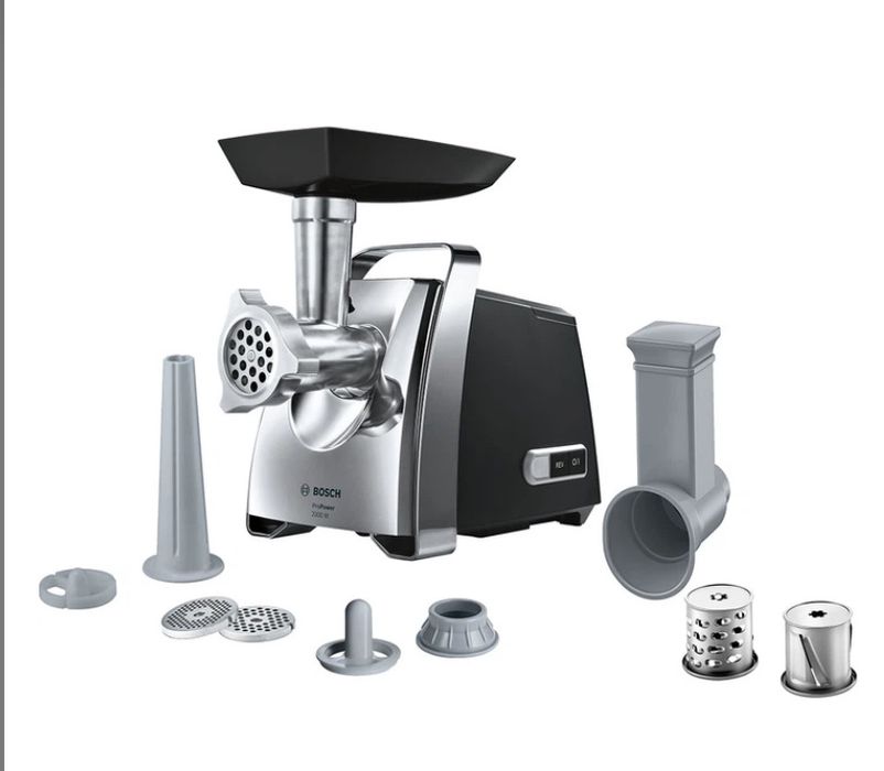 Потужна мясорубка бош 2000 вт bosch метал