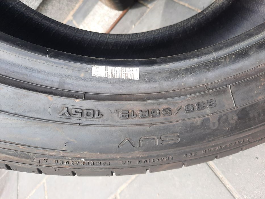 4 opony 235/55 R19 Dunlop Sport Maxx RT2 2022r 7mm
