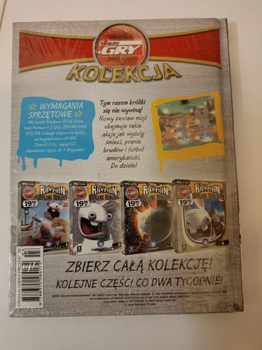 PC CD-ROM Rayman,, Szalone korliki2 część 3