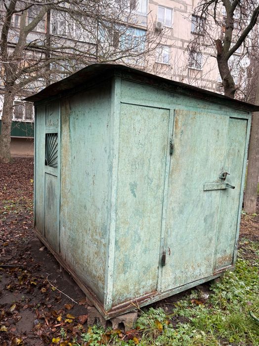 Продам металевий гаражик для велосипеда або мопеда