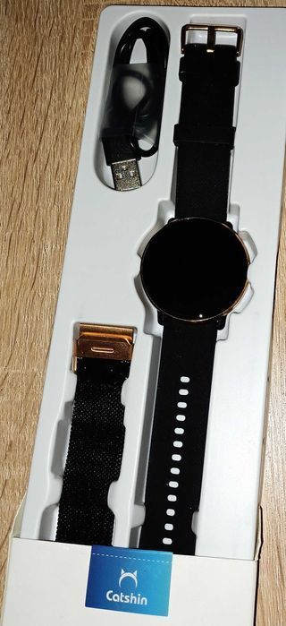 Smartwatch Fitness CatShin Android iOS AMOLED 1,43 HD DAMSKI Sportowy