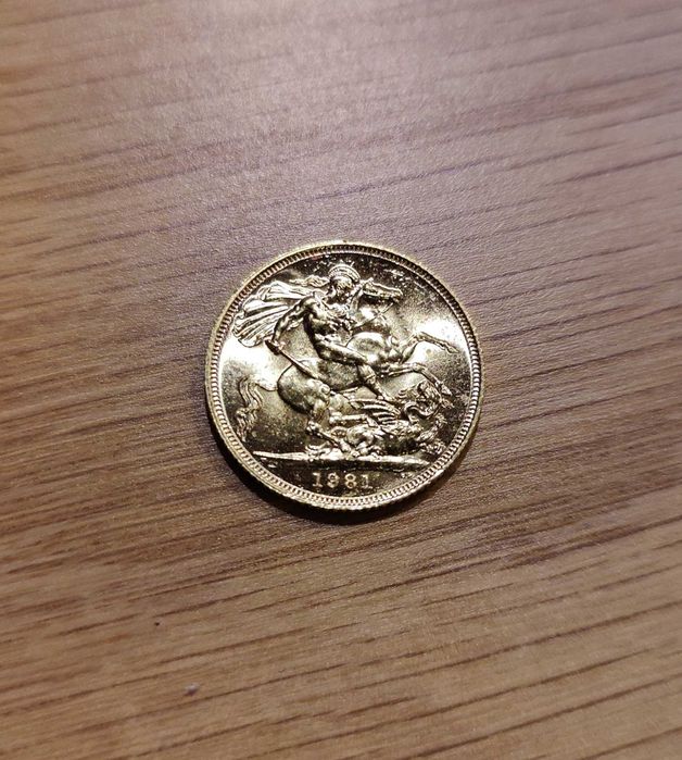 Meias Libras em Ouro Variadas