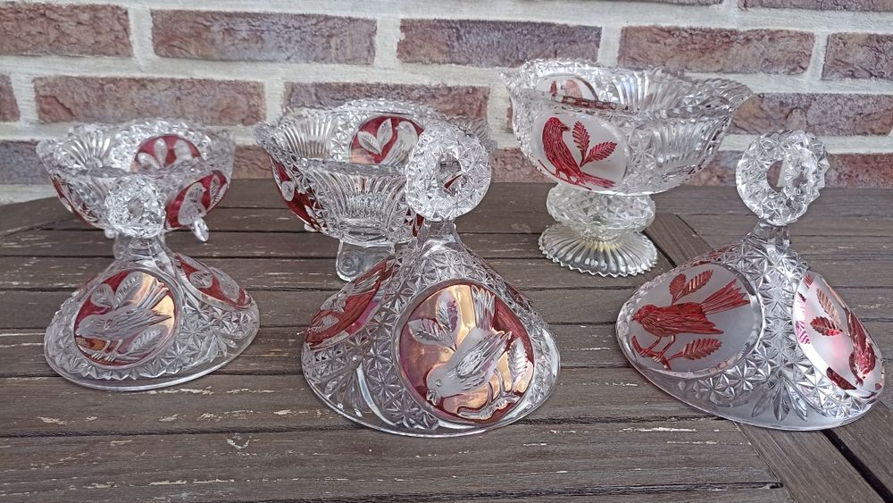 Ваза «Anna Hütte»,  хрусталь, Германия .