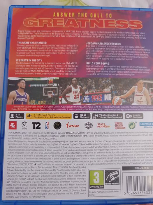 NBA 2k23 PlayStation 5 ps5
