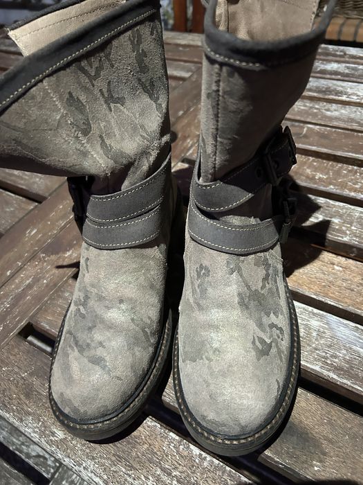 Botas cubanas em Pele