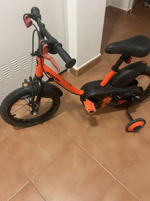 Bicicleta criança com rodinhas