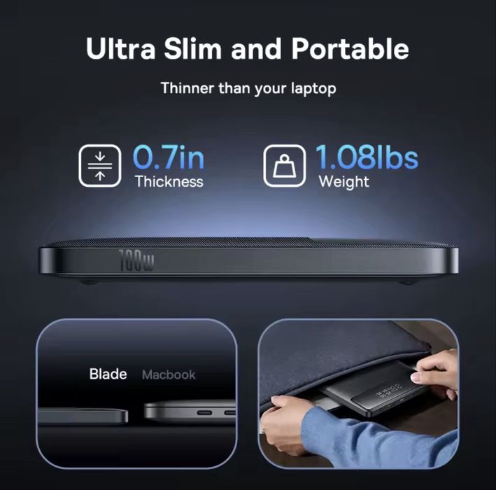 Повербанк Baseus  Blade H1 20000mAh 100W