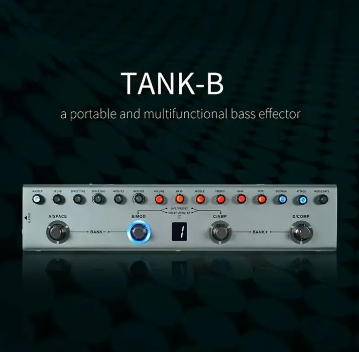 Процессоры "Tank-G","Tank-B","Tank mini". Все  эффекты в одной педали
