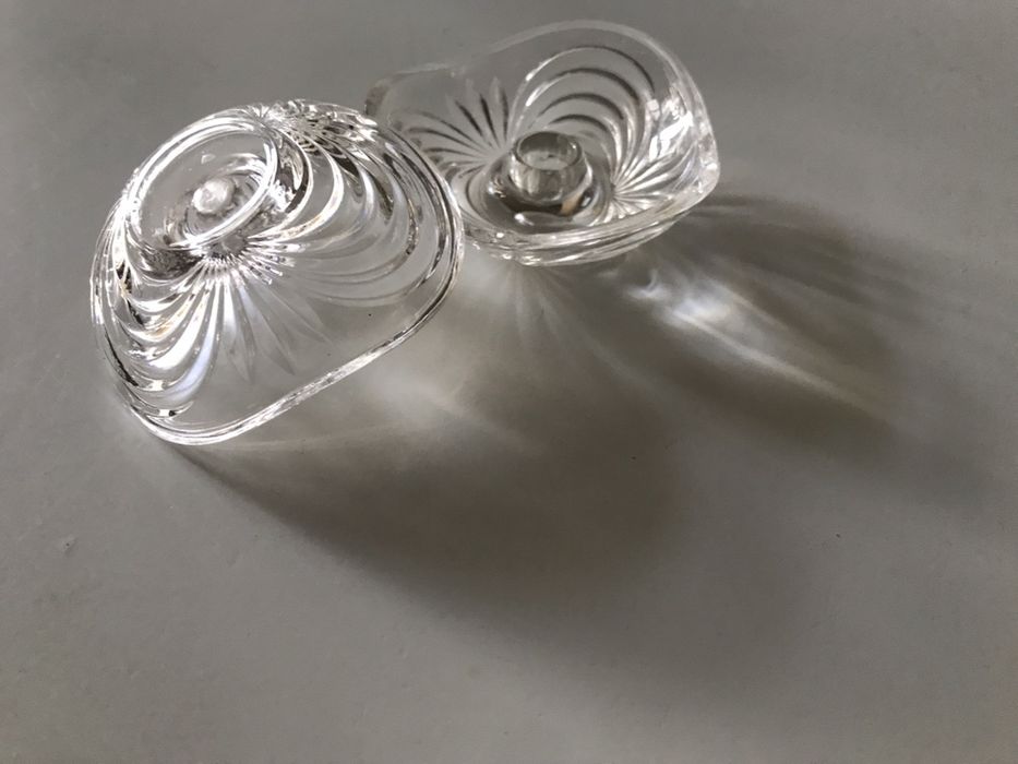 Bases para velas em cristal