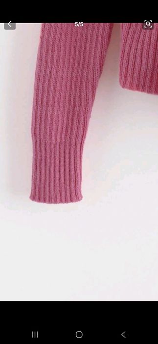 Kardigan  sweter z kokardą