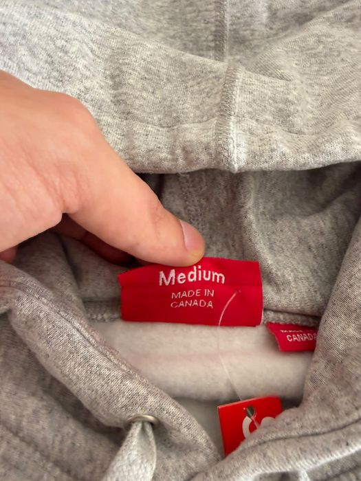 Hoodie Supreme crossed box logo