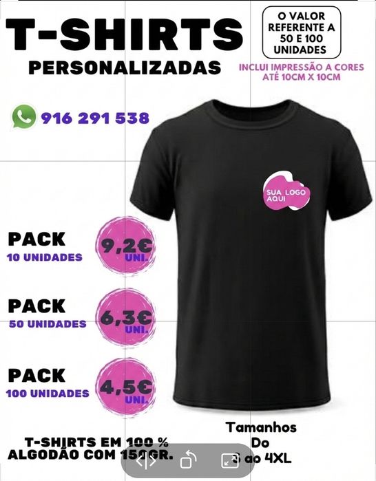 Eleve a Sua Marca com T-SHIRTS Personalizadas BINKBI
