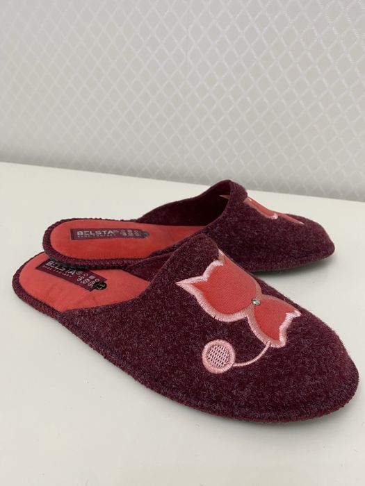 Жіночі повстяні капці Белста,закриті та відкриті пальці.