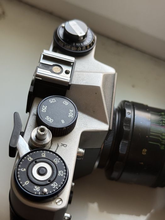 Робочий фотоапарат Зенит ET + об’єктив + чохол