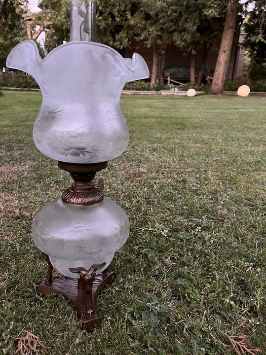 Lampa naftowa ozdobna