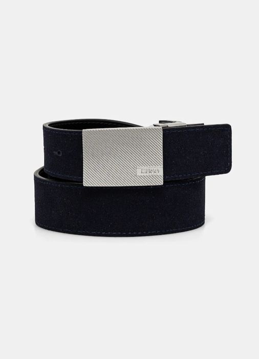 Ремінь з двома пряжками Hugo(двосторонній)