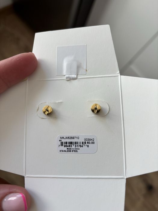 Michael Kors 100% orygianł Nowe kolczyki piękne