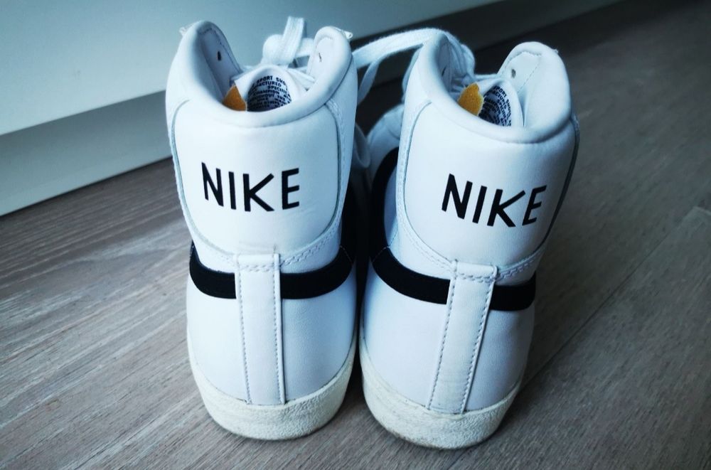 Buty Snickersy Nike Blazer Mid '77 Vntg BQ6806White/Black 100 r. 45