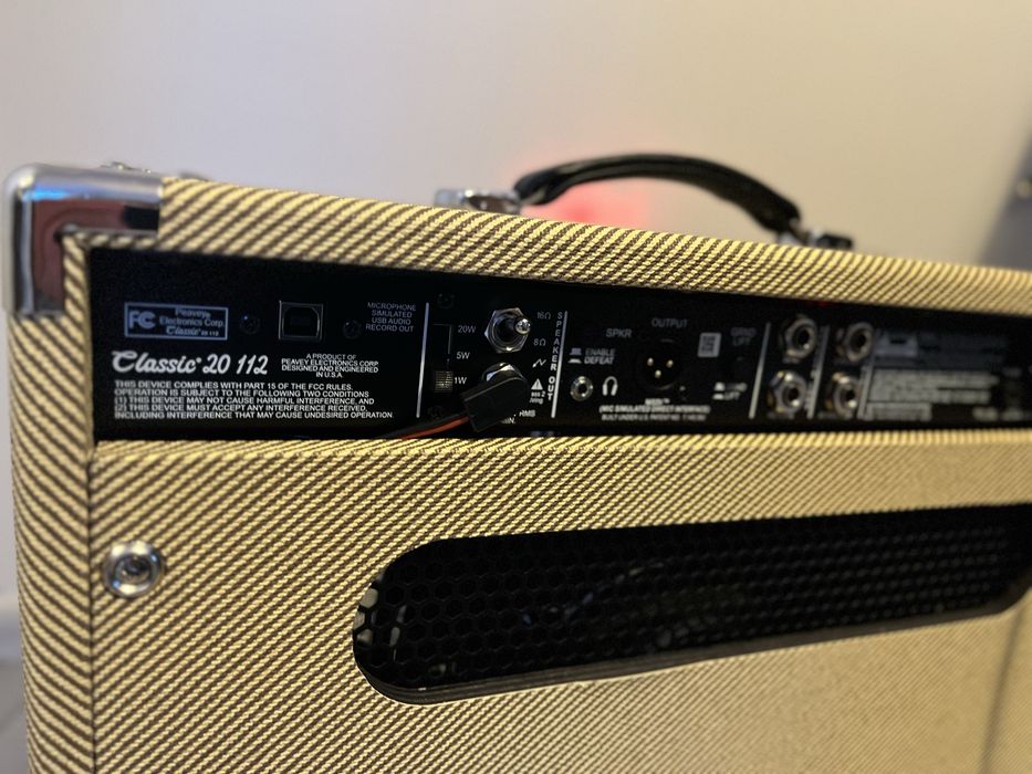 Peavey Classic 20 lampa prawie nowy