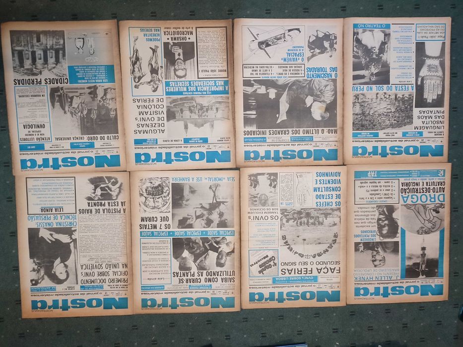 43 Jornais Nostra O Jornal da Atualidade misteriosa - Anos 70