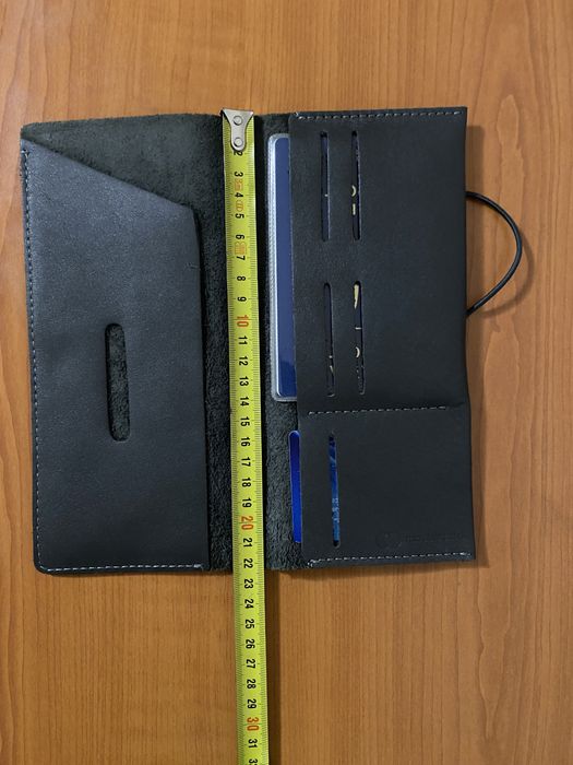 Кошелек для путешествий кожа