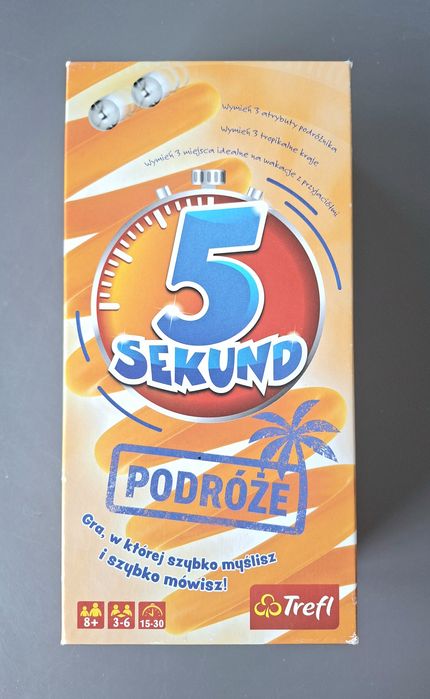 5 Sekund PODRÓŻE gra dla dzieci od Trefl sklep 129 zł