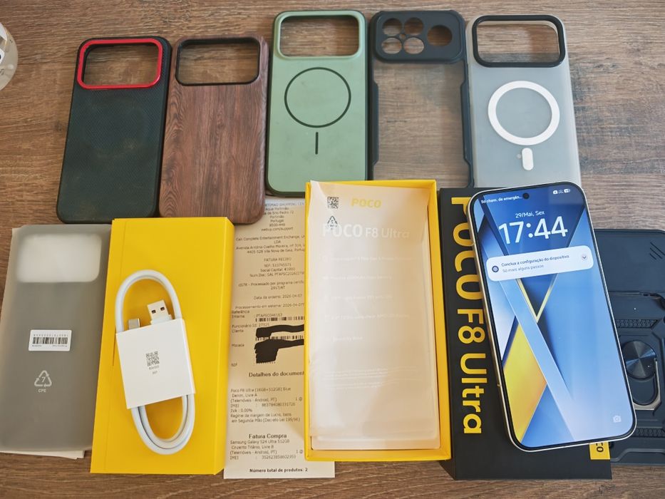 Xiaomi Poco F8 Ultra 5G  6.9" 16GB/512GB Denim Blue Seminobo C/Garantia  Aceito Retomas