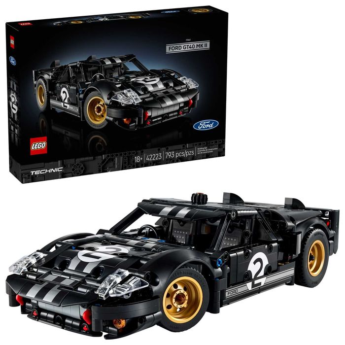 LEGO Technic 42223 Samochód wyścigowy 1966 Ford GT40 MKII
