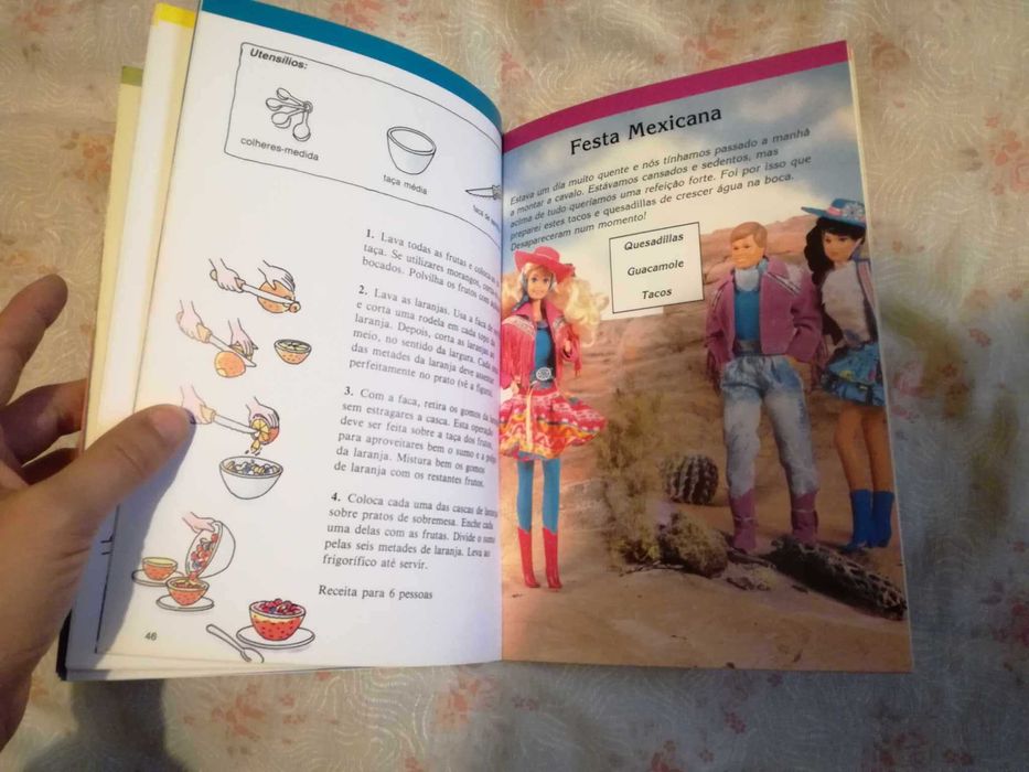 Livro de Receitas - Barbie