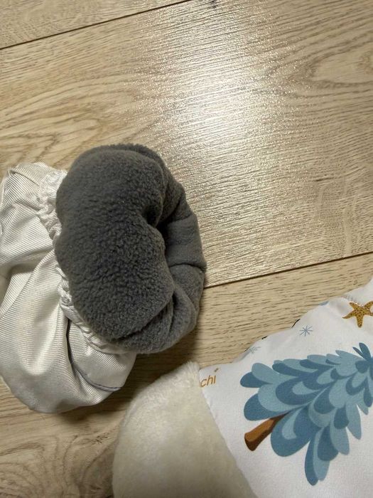 Зимний конверт-трансформер с шапкой