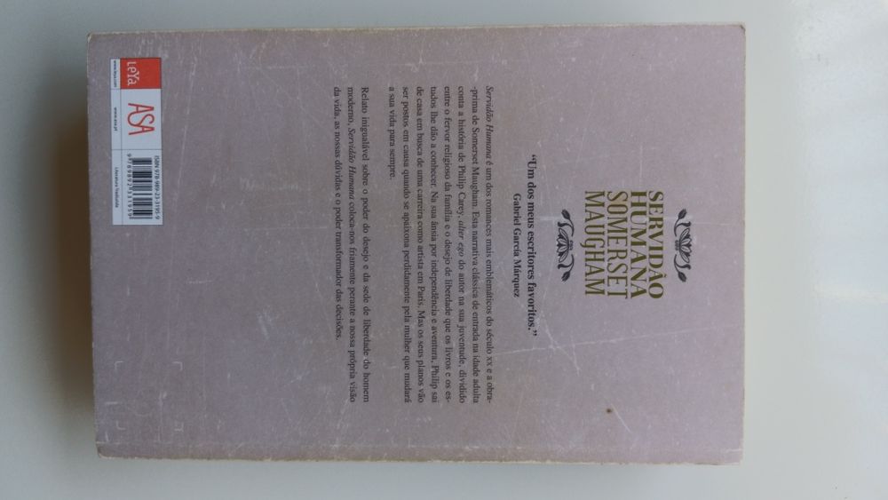 Somerset Maugham, Servidão Humana