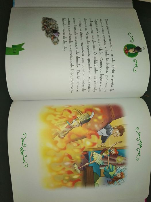 Os melhores contos de Andersen  -Capa almofadada - Como Novo!!*