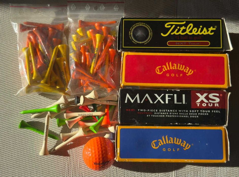 Zestaw do gry w golfa 13 piłeczek Fitleist, Callaway Golf, MAXFLI XS