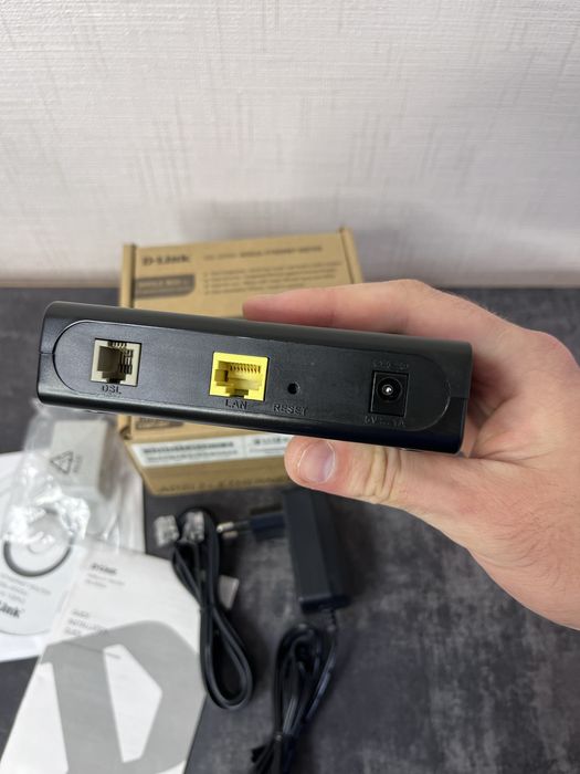 Роутер D-Link DSL-2500U Модем ADSL2+ маршрутизатор