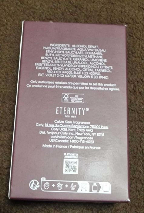 Calvin Klein Eternity for Men Amber Essencey dla mężczyzn 100 ml