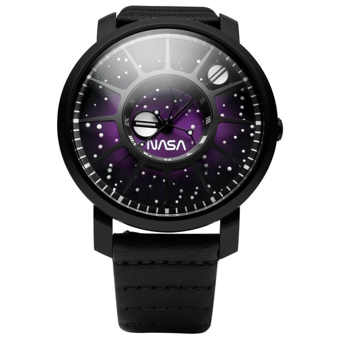 Zegarek Xeric model Trappist-1 Automat NASA Edition Deep Purple Space