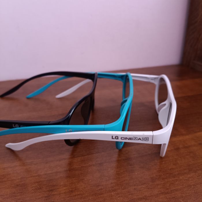 Okulary 3D do oglądania telewizji w technologii 3D