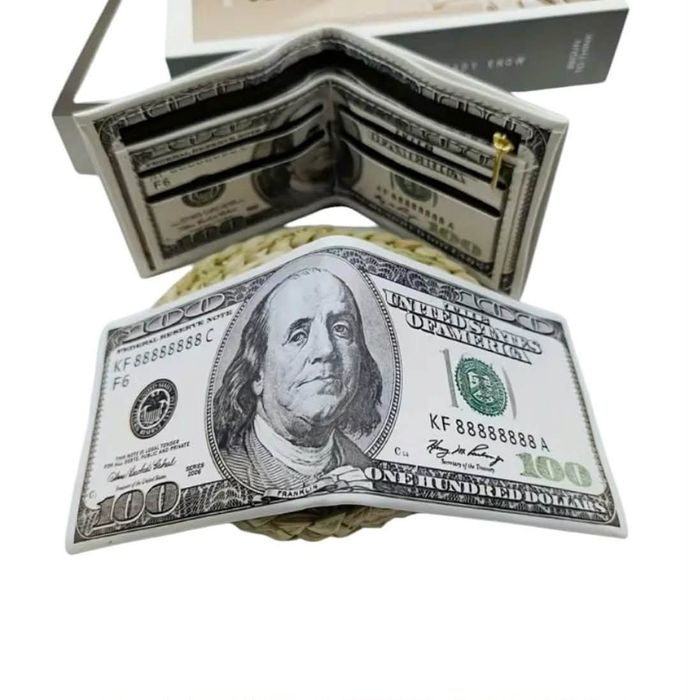 Portfel męski Dolar. Nowy