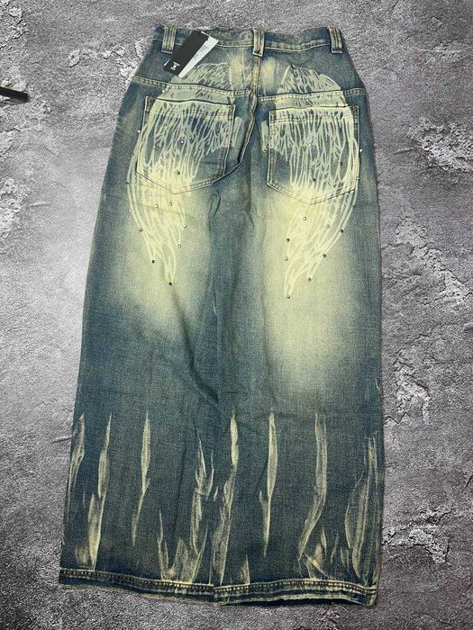 Джинси штани Jaded London джейдед лондон крила y2k rock sk8