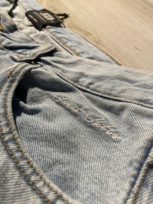 Sweet Skateboards Szerokie Baggy Vintage Drip y2k Jeansy Skateboard