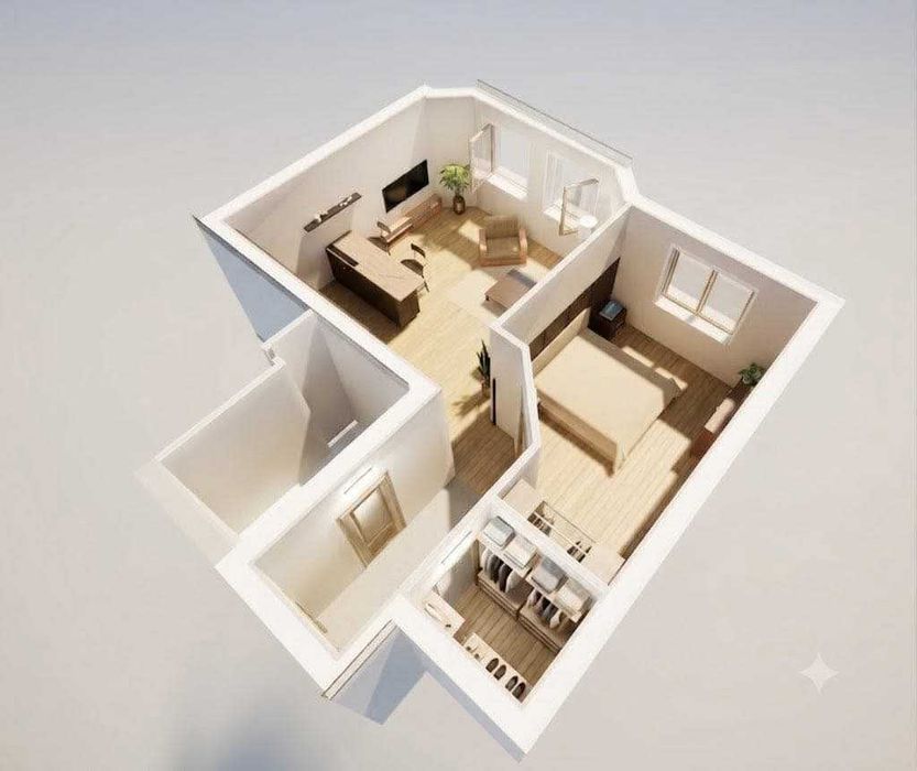 Bezczynszowe 50 m2  blisko ŚUM z garażem