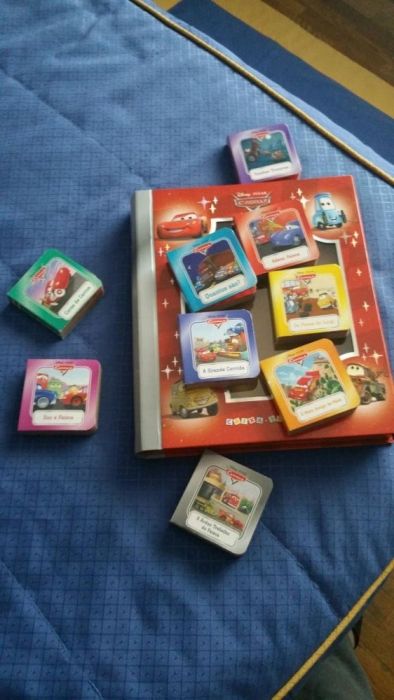 Coleção de 9 mini livros FAÍSCA Disney