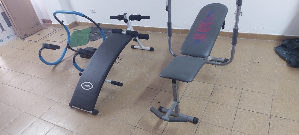 3 Aparelhos Ginástica