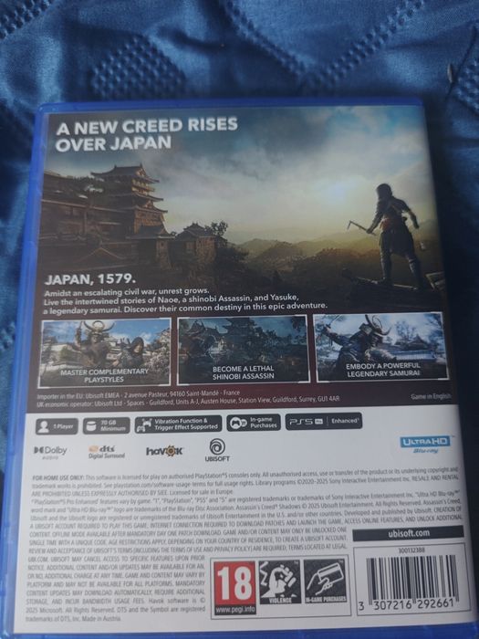 Assassin's Creed Shadows PS5
