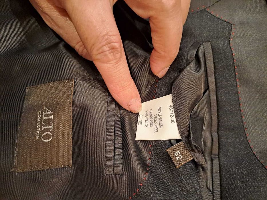 Fato Homem - ALTO -Antracite